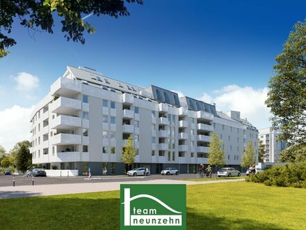 Leo am Park - hochwertiger Neubau mit Dachterrasse - Außenjalousien & Fußbodenheizung - 10min. zur U6 Floridsdorf