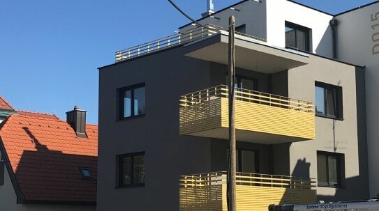 Geräumige 3-Zimmer-Neubauwohnung inkl Komplettküche, Balkon und Kellerabteil am Kagraner Platz bei U1 Station /DO15 T3