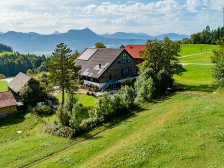 Über den Wolken... grenzenlose Freiheit! Grundstück oberhalb von Mondsee