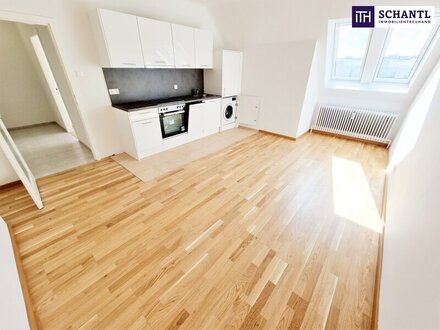 Hoch hinauf! Perfekte Kleinwohnung inkl. Einbauküche + Ideale Aufteilung + Tolle Infrastruktur! Schnell sein!