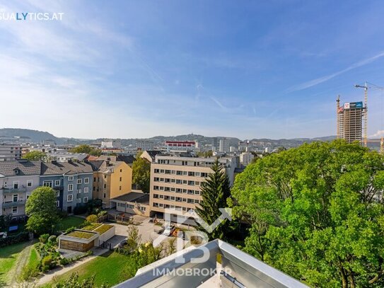 Traumwohnung im Herzen der Stadt – tolle Lage mit unvergleichlichem Ausblick!