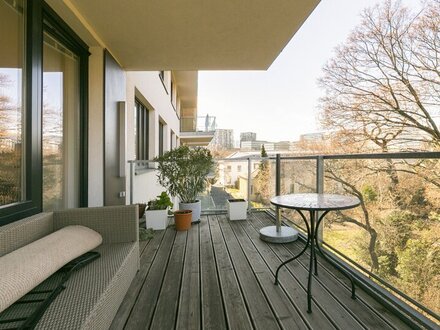 Jacquingasse - 11,60m2 Balkon mit Blick in den Botanischen Garten + Garage