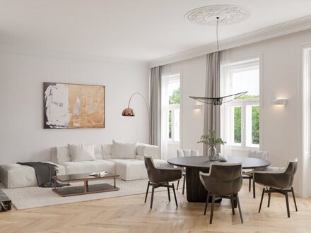 Elegante 3-Zimmer Wohnung mit Balkon und Grünblick, Erstbezug!