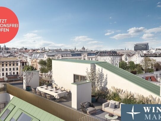 PROVISIONSFREI! DACHTRAUM mit WIENBLICK! Penthouse auf einer Ebene mit grandioser Dachterrasse