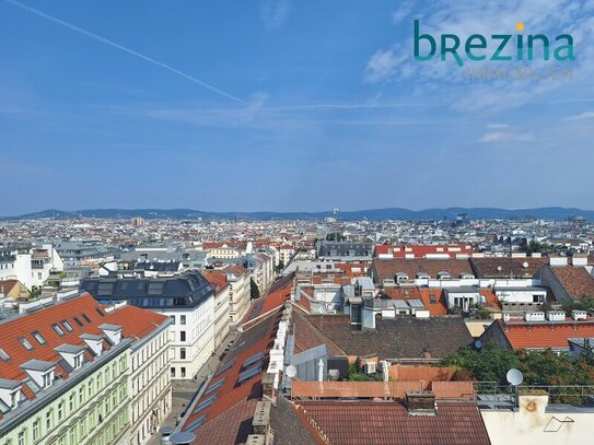 Über den Dächern der Stadt - unbefristet auf 2 Ebenen mit toller Terrasse