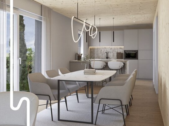 DAS VIERHOLZ SCHWERTING | Neubau Doppelhaushälfte "C" in Lamprechtshausen