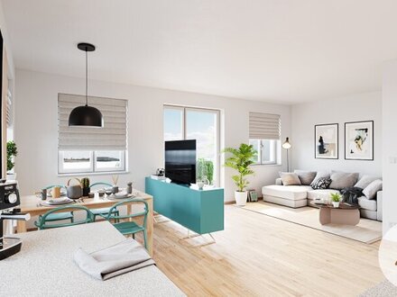 Ansehnliche 2 Zimmer Wohnung mit Balkon in ländlicher Lage