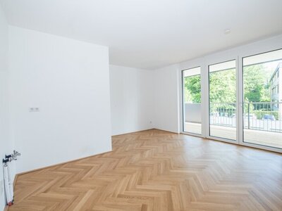 NEUBAU! 2 Zimmer Wohnung mit Eckbalkon in Morzg