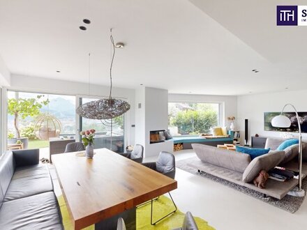 LUXURIÖSE GARTEN-MAISONETTE! Eleganz, Panoramaaussicht mit Stadtblick und unvergleichlicher Komfort! 360° Video-Rundgan…
