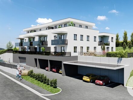 Elegante 2 Zimmer Wohnung mit Blick ins Grüne
