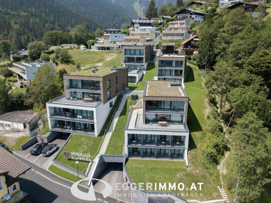 5700 Zell am See: Investment mit Selbstnutzung; 3 Zimmer Apartment 79m² mit 45m² Terrasse, Seeblick, unverbaubarer Weit…