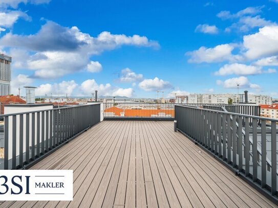 4-Zimmer-Penthouse mit traumhafter Dachterrasse