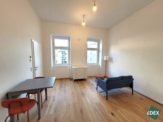 Furnished Apartment: 1-Room Studio With Park View