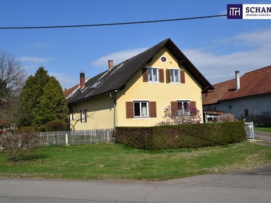 Ein Traum für Naturliebhaber! Idyllisches Landgrundstück samt Wohnhaus und Wirtschaftsgebäude auf insgesamt 3.600 m² Gr…