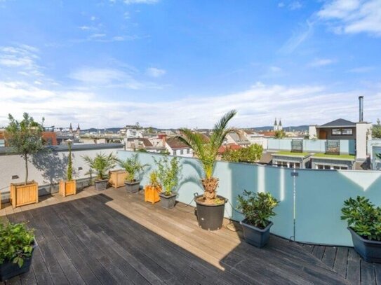 Luxuriöses Penthouse mit traumhaftem Ausblick in bester Lage von Wien - 285m² Wohnfläche zum Kauf für 6,35 Mio. €