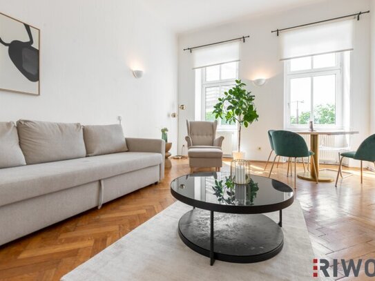 HELLE 2 ZIMMER ALTBAU II ca. 11m² BALKON II SOFORT NUTZBAR II AIRBNB oder SELBST EINZIEHEN II KOMPLETT MÖBLIERT II II I…