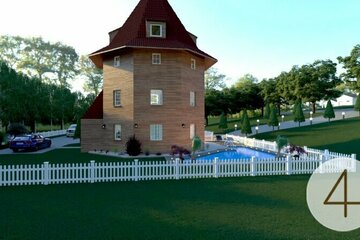 Einfamilienhaus mal anders! Wohnen im eigenem Turm