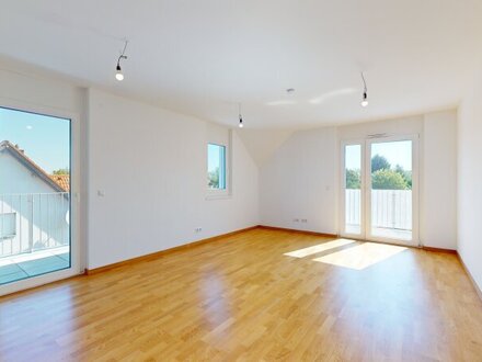 Anlegertraum - 3,17% Rendite - 3 Zimmer DG Wohnung im Grünen