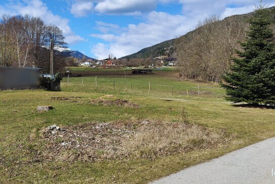 Traumhaftes Baugrundstück nahe dem Millstätter See. Ihr eigenes Zuhause in Kärnten. Keine Bebauungspflicht.