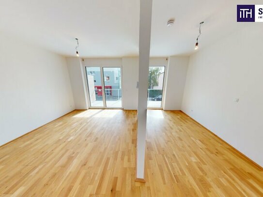 Preisreduziert! Erstbezug in Graz – Reininghausstraße: moderne Erdgeschosswohnung mit 38,22 m², 2 Zimmern, Balkon, Eige…