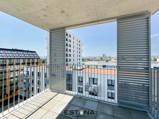 Pärchenwohnung mit Weitblick und perfektem Grundriss - Nähe Erholungsgebiet Wienerberg