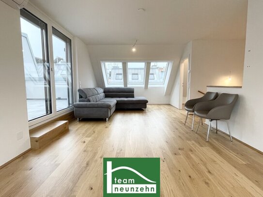 Ihr neues Zuhause: 4-Zimmer-Maisonette Wohnung mit Klimaanlage und großzügigen Freiflächen - ab 01.04.2025 beziehbar!