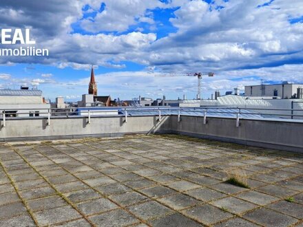 Bürofläche mit großer Terrasse im Meiselmarkt Gebäude