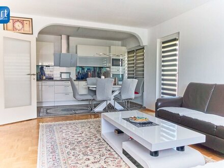 Solide, ruhig, sonnig: 4 Zimmer Wohnung Parsch