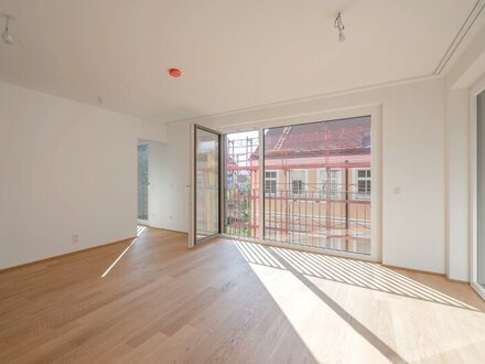 EDUART-Die Kunst des Wohnens: Hochwertiger 2-Zimmer ERSTBEZUG mit ca. 3m² Loggia! (10/18)