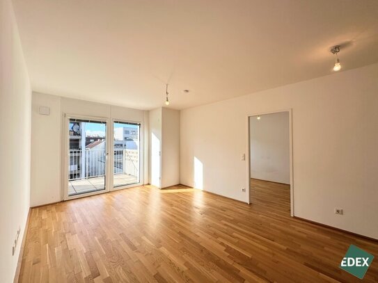 IU – Lichtdurchflutete 3-Zimmer-Wohnung mit Balkon in Hofruhelage