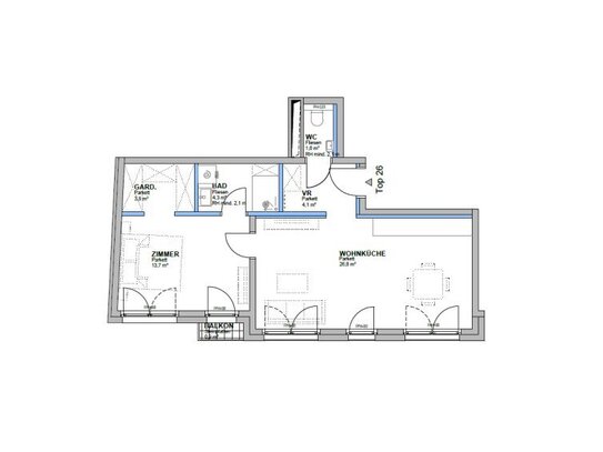 Ab März 2025! Nahe U1! Hochwertige 2-Zimmer-Wohnung mit KFZ-Stellplatz im 4. Bezirk zu vermieten!