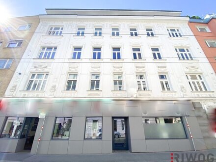 Geschäftslokal in saniertem Altbau | 5 Gehminuten zur U6 Michelbeuern | Schaufenster & Eingang straßenseitig | Barriere…