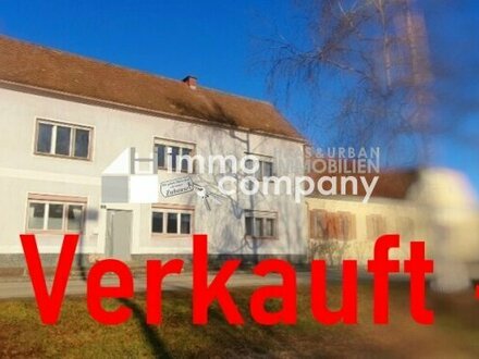 Verkauft - Großes Einfamilienhaus, ca. 220m² Wfl, ca. 150m² Nfl., 1324m² Grund – Kaufpreis 165.000 Euro