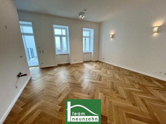 Soeben fertig gestellt! Herausragende Stil-Altbau Eigentumswohnungen in direkter Nähe zu Steigenteschgasse, U1 Kagran,…