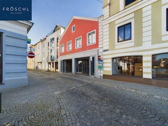 MIETE - Geschäftshaus beim Hundertwasserbrunnen, Hauptplatz im Zentrum von ZWETTL