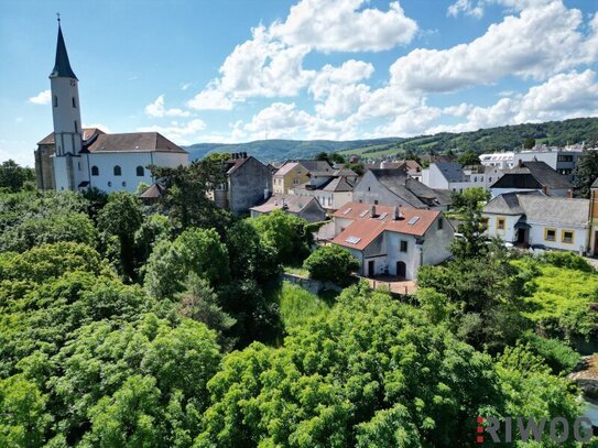 Panoramablick | Einfamilienhaus mit ca. 230m² Wohnnutzfläche & ca. 1.800m² Eigengrund | 6 Minuten nach Wien