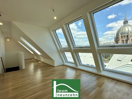 Exzellente Maisonette-Dachgeschosswohnung in zentraler Lage mit atemberaubenden Ausblick!