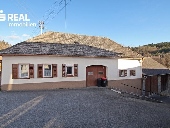 7534 Olbendorf - Sanierungsbedürftiges Landhaus mit Garage und großem Schuppen in zentraler Lage