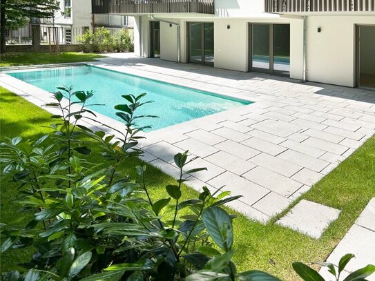 GARTENWOHNUNG mit eigenem POOL und großem Garten