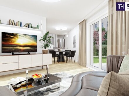 TOWNHOUSE im "Das CARL"! Eigengarten + perfekte Raumaufteilung + 3-Zimmer + tolle Lage!