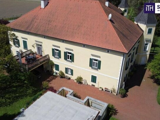 Ein Märchenschloss Nähe Wildon-komplett saniert mit prachtvoller 40.000m² Parkanlage - Biomasseheizung!