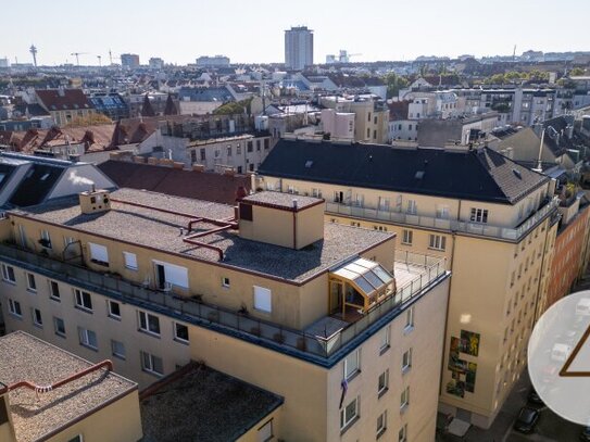 Dachgeschosswohnung in Wien! Toller Blick, Top Lage!