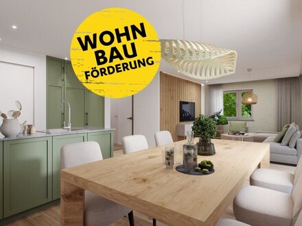 MODERN AUSGESTATTETE 3-ZIMMERWOHNUNG MIT ÜBERDACHTEM BALKON