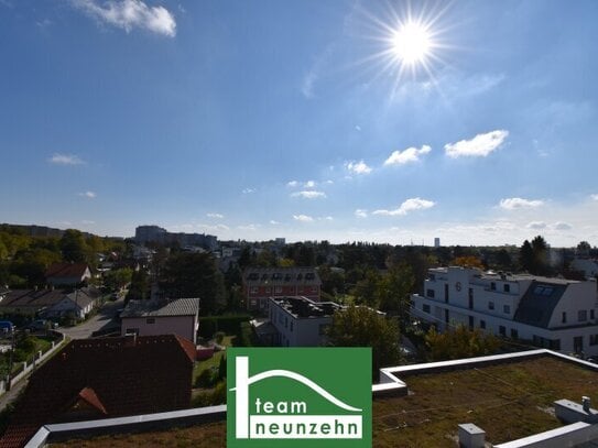 Die Wohnung der Superlative - Atemberaubender Weitblick mit großer Süd-Ost-Terrasse direkt beim Donauzentrum und U1 - B…