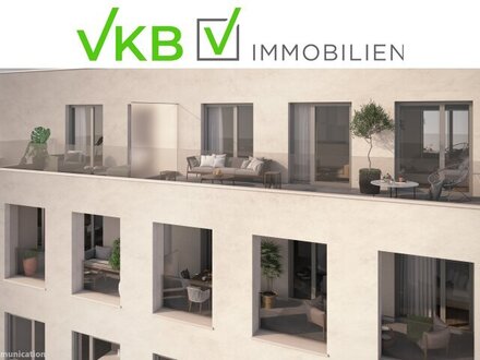 2-Zimmer Neubauwohnung mit Balkon und Loggia im VKB Park Mercurius-Mietbeginn November 2023