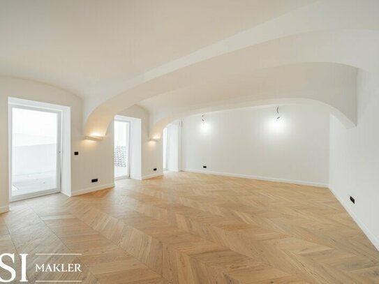 3-Zimmer Altbau-Juwel mit Terrasse im Innenhof!