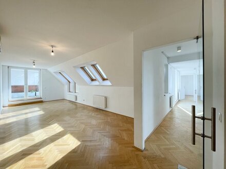 PROVISIONSFREI - Sanierte 3 Zimmer Dachgeschoßwohnung mit großer Terrassenfläche im 12.Wiener Gemeindebezirk zu vermiet…