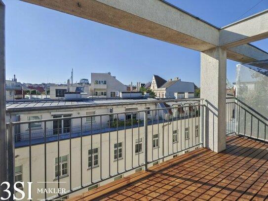 Dachmaisonette mit Terrasse und Taumblick nähe Schlossquadrat!