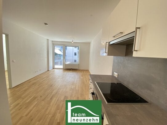 Tolle Neubauwohnung mit großem Innenhof-Balkon und Abstellraum! Straßenbahn 26 und S-Bahn Jedlersdorf in Gehweite