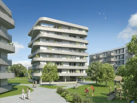Moderne Wohnung mit großem Balkon - ideal für Singles und Pärchen in zentraler Lage in Graz/Straßgang